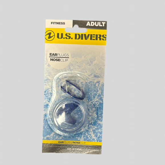 U.S. Diver: Ear plug/Nose clip Combo