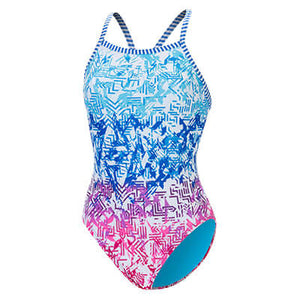 Uglies Women's Entangled V Back One Piece Swimsuit