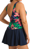 Dolfin Aquashape Floral Swim Dress