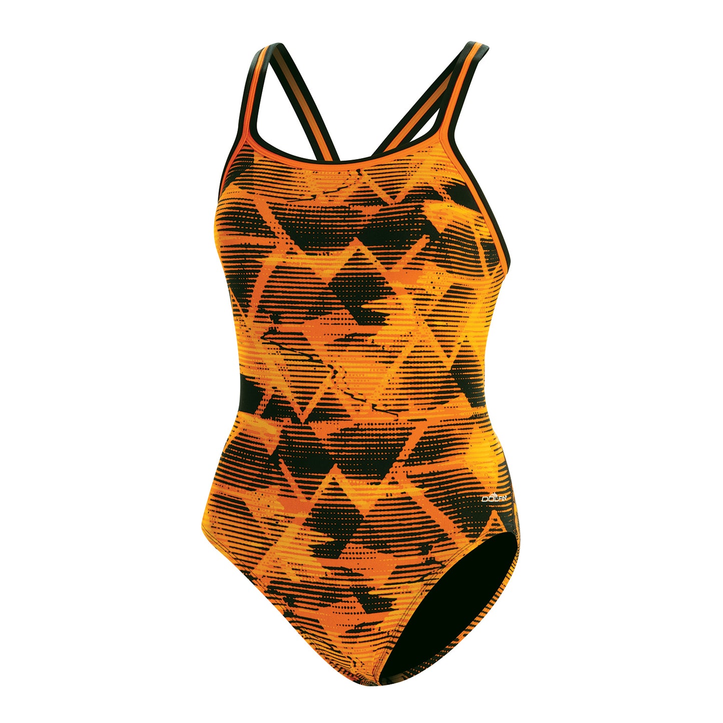 Dolfin Reliance Eclipse Orange DBX Back