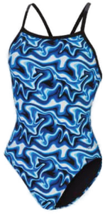 Dolfin XtraSleek Surge Blue V2 Back