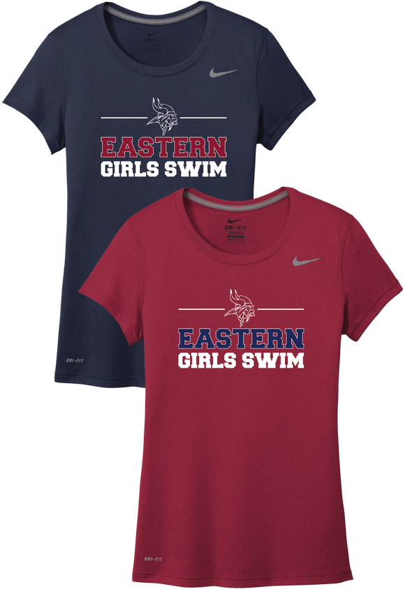 Eastern Girls Swimming 22 - Nike Ladies Legend Tee